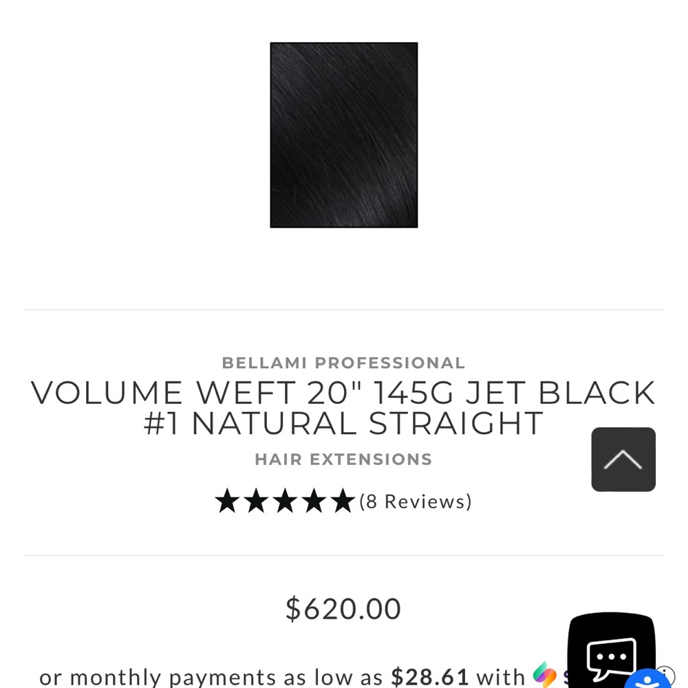 Brand New Bellami Extension